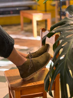Zapato Leñador Mujer Reno Olivo