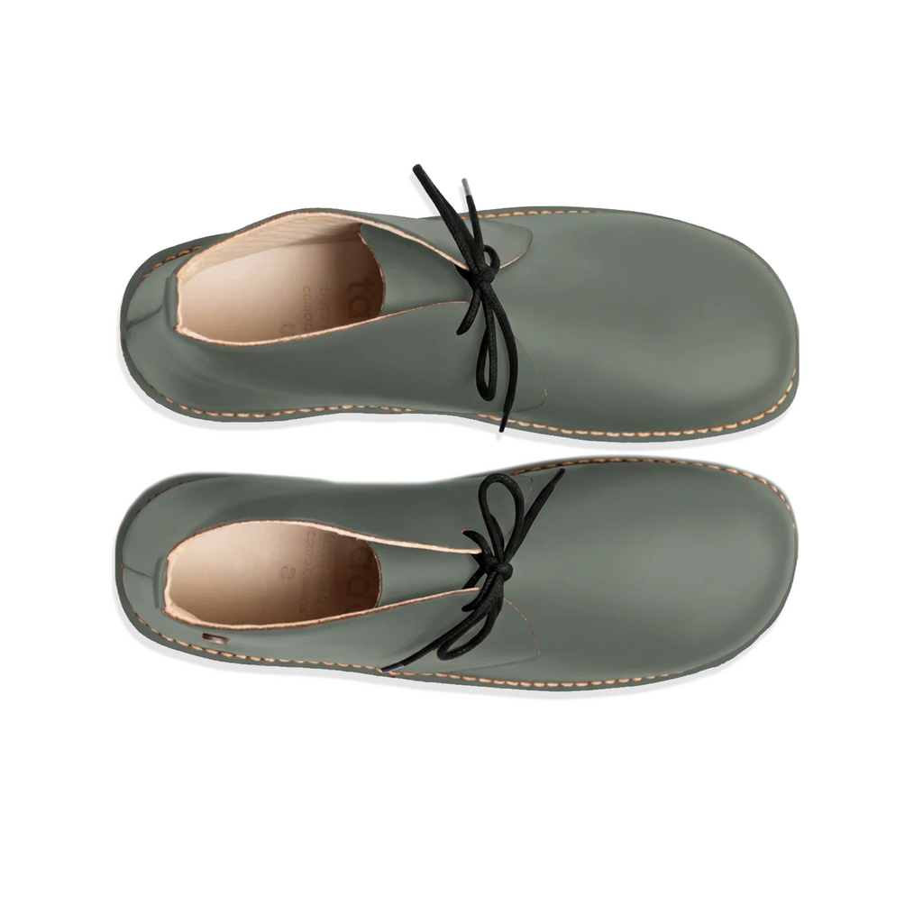 Zapato Leñador Hombre Olivo Cera