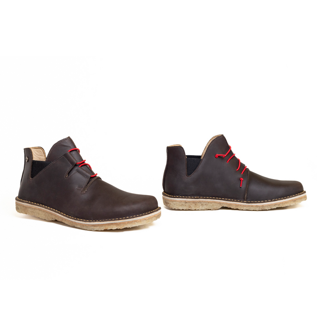 Zapato Magovi Mujer Cacao Cera