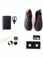Zapato Magovi Hombre Negro Cera