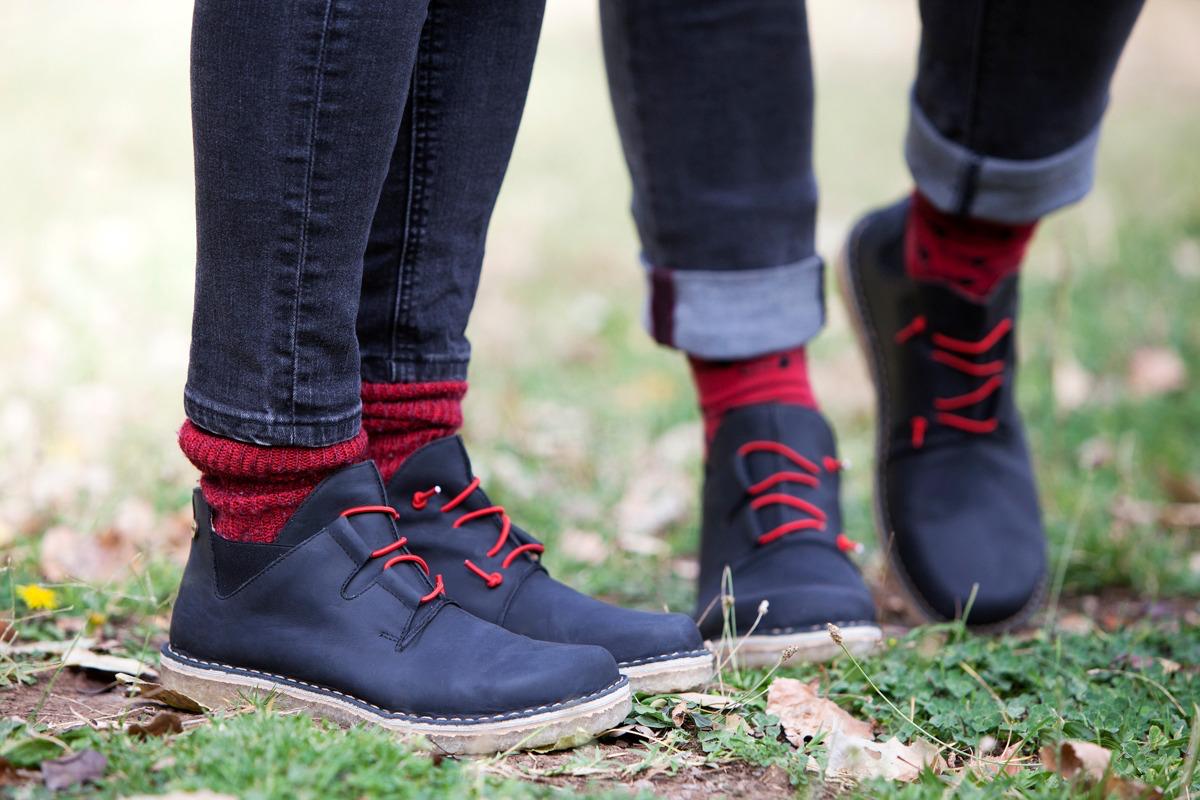 Zapato Magovi Hombre Negro Cera