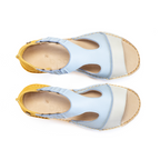 Sandalia Nina Celeste Poro Reno Amarillo