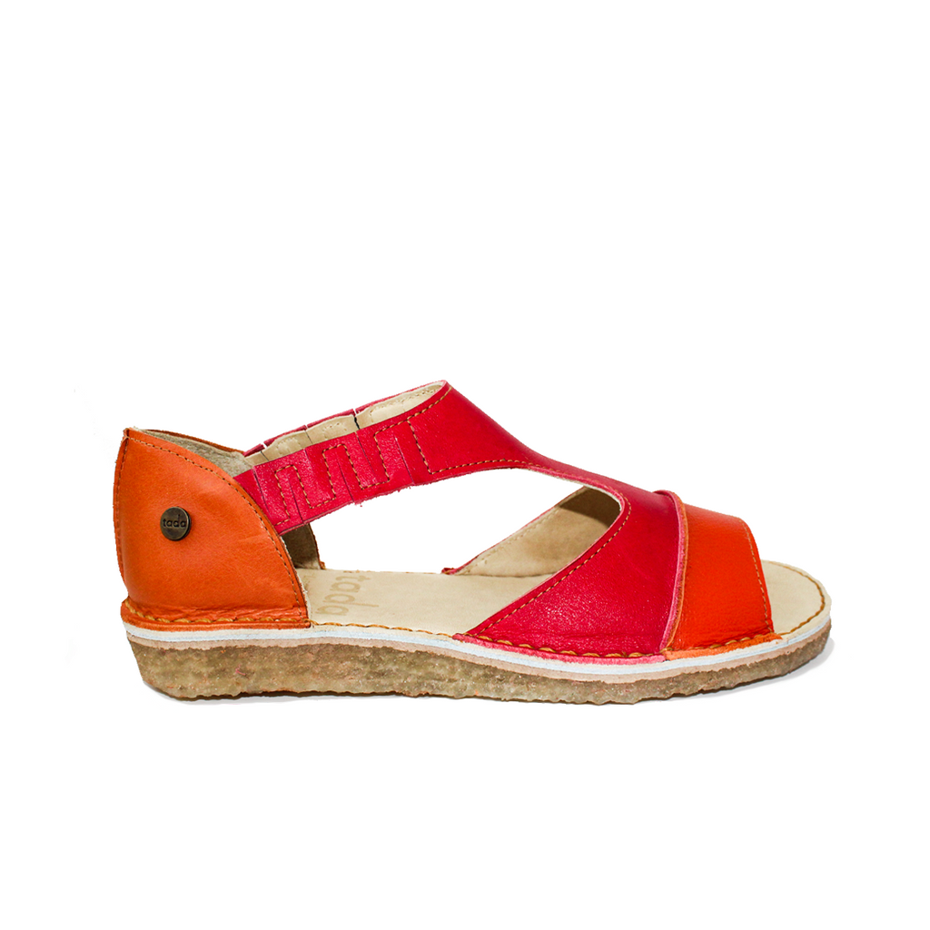 Sandalia Nina Mujer Sandía Naranja