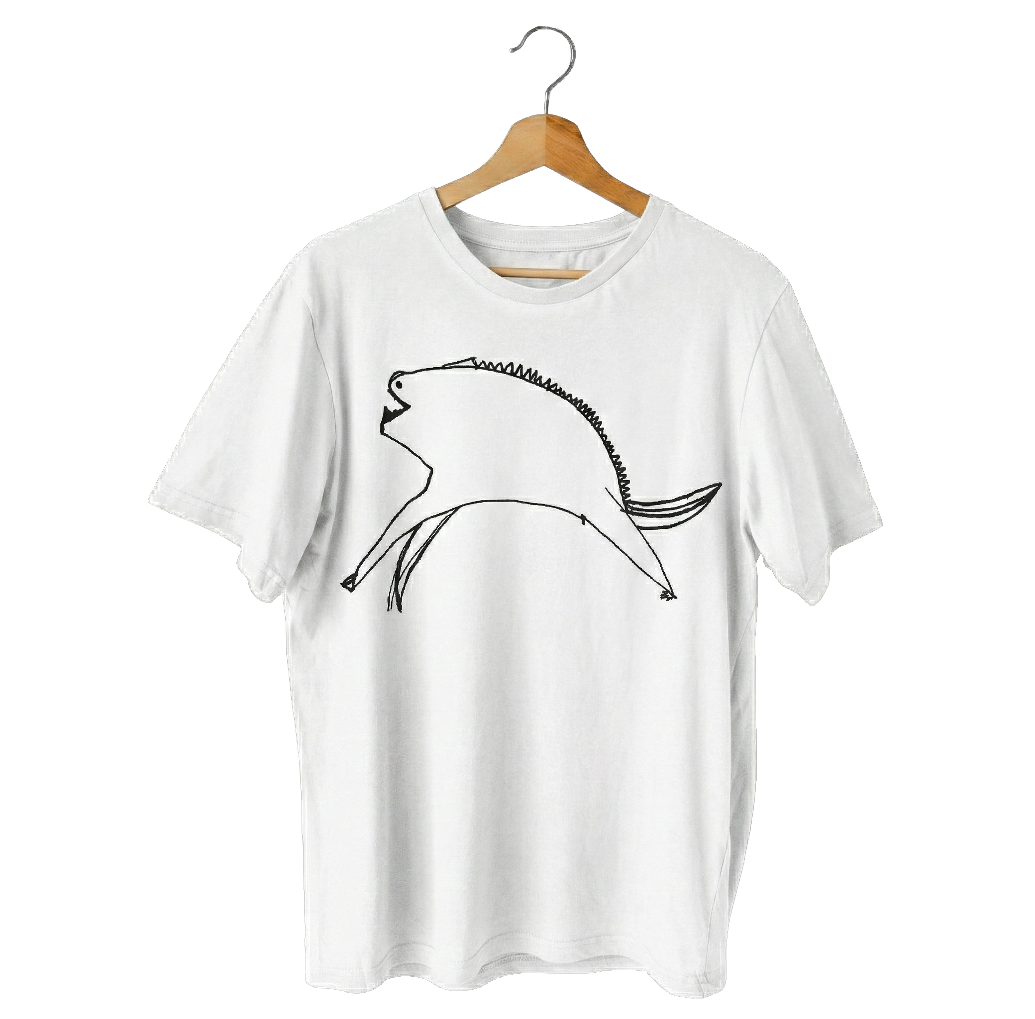 Polera Mujer Blanca jabali