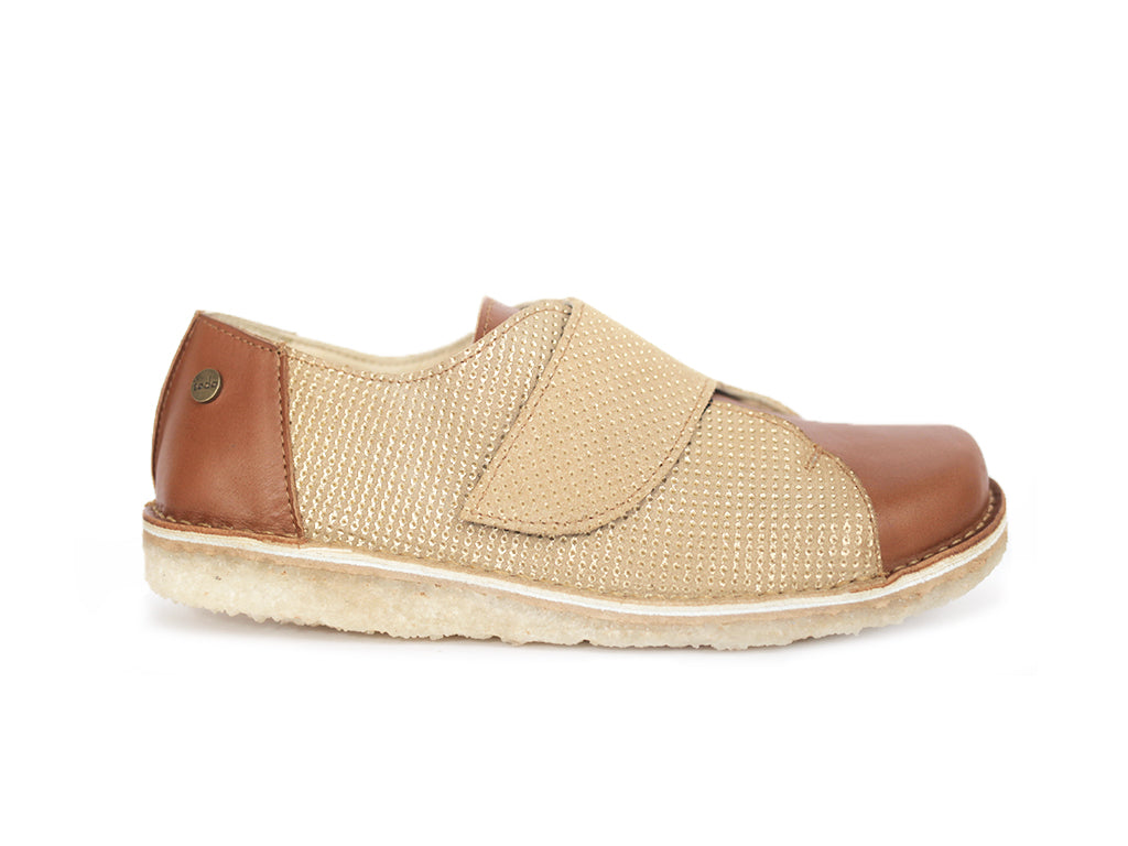 Zapato Arno Mujer Caramelo - Puntos Oro