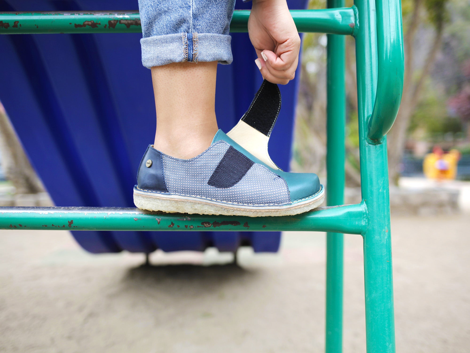 Zapato Arno Mujer Turquesa