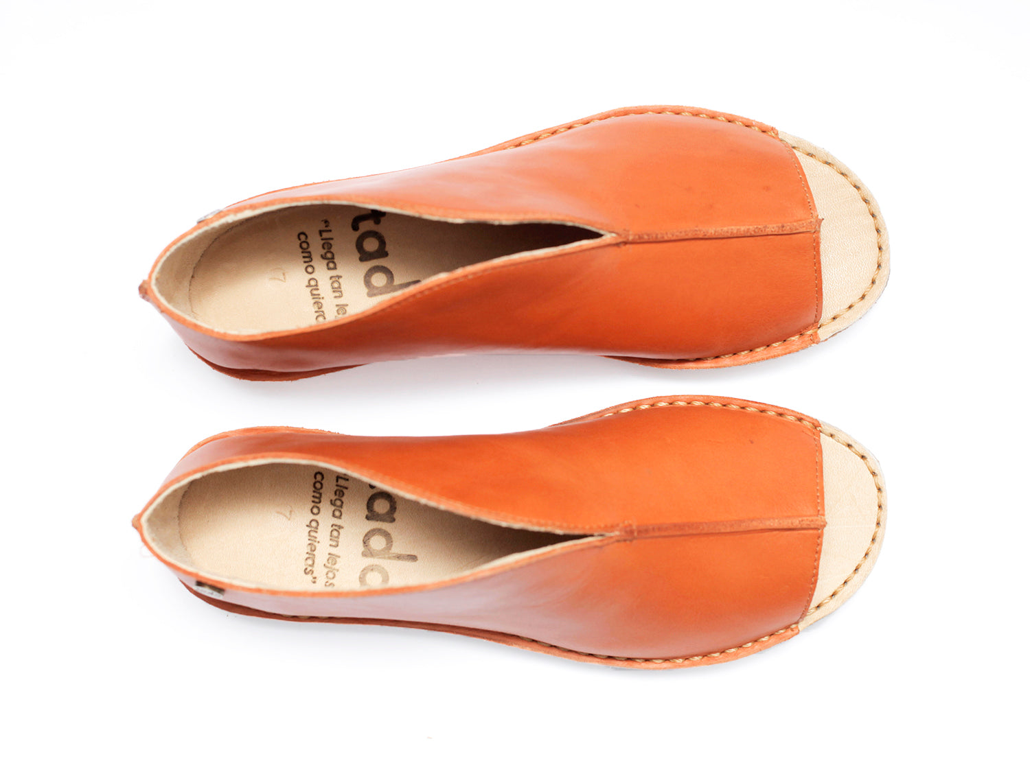 Sandalia Duo Naranja