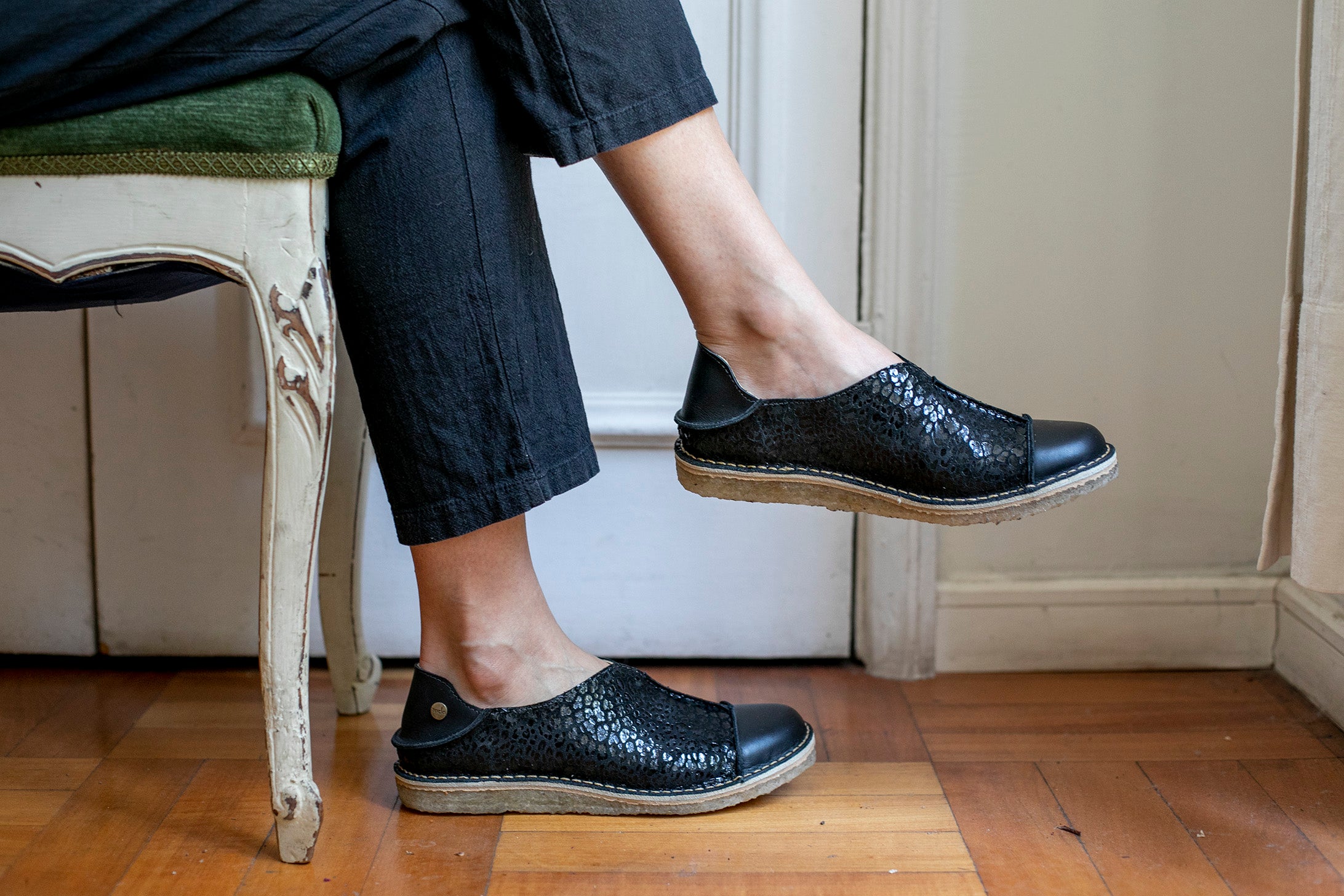 Zapato Eva Mujer Folia Negro