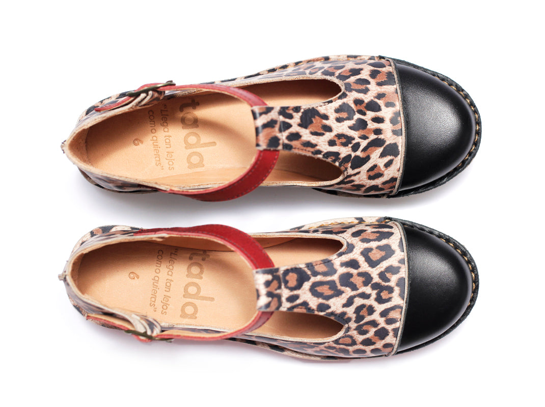 Zapato Gina Mujer Wild Print