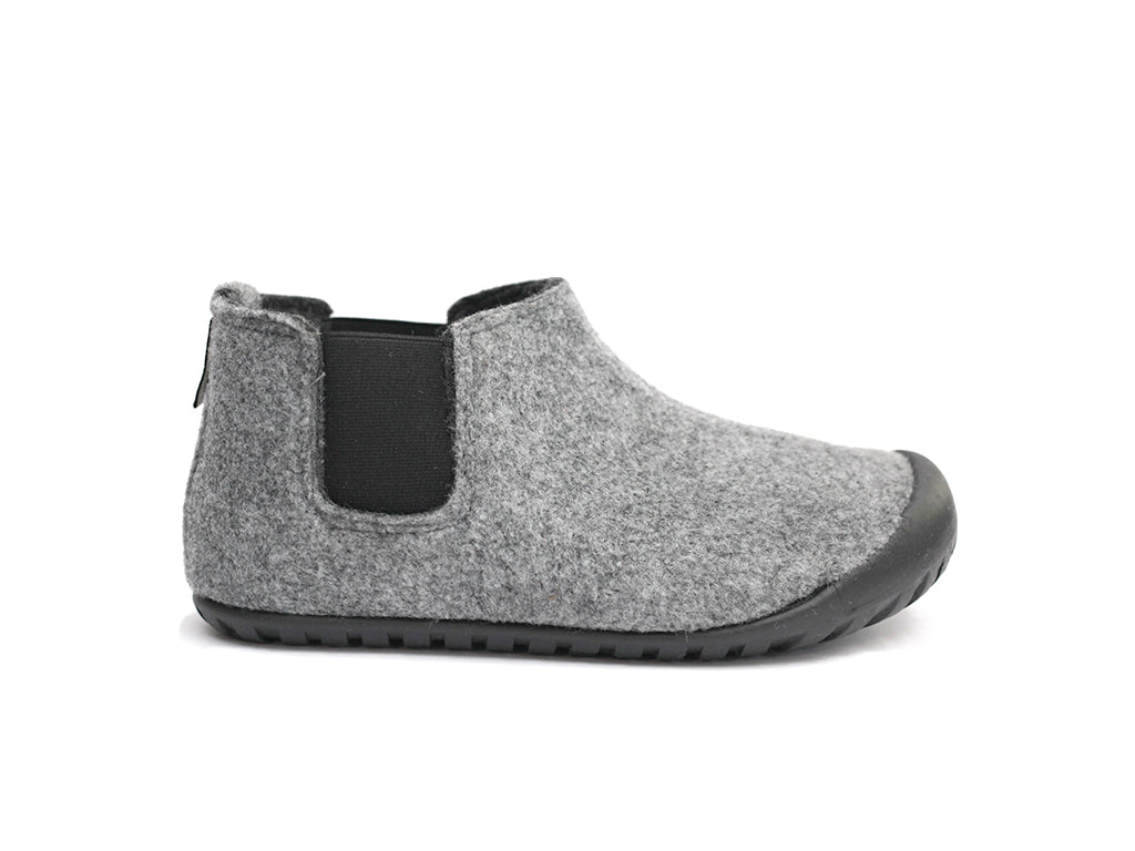 Bota Gumbies Gris y Negro