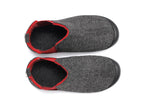 Bota Gumbies Grafito y Rojo