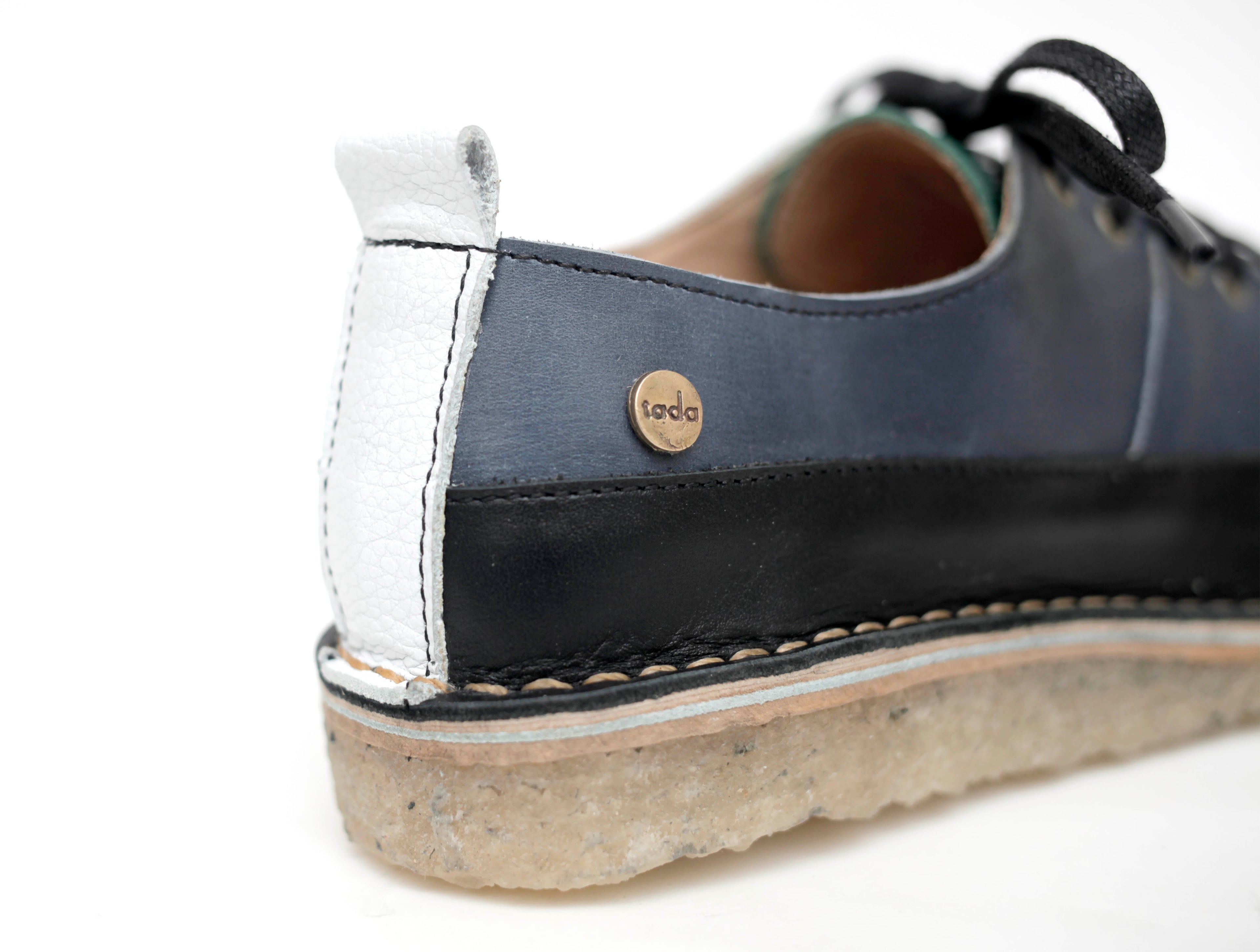 Zapato Kutsu Mujer Blanco y Verde