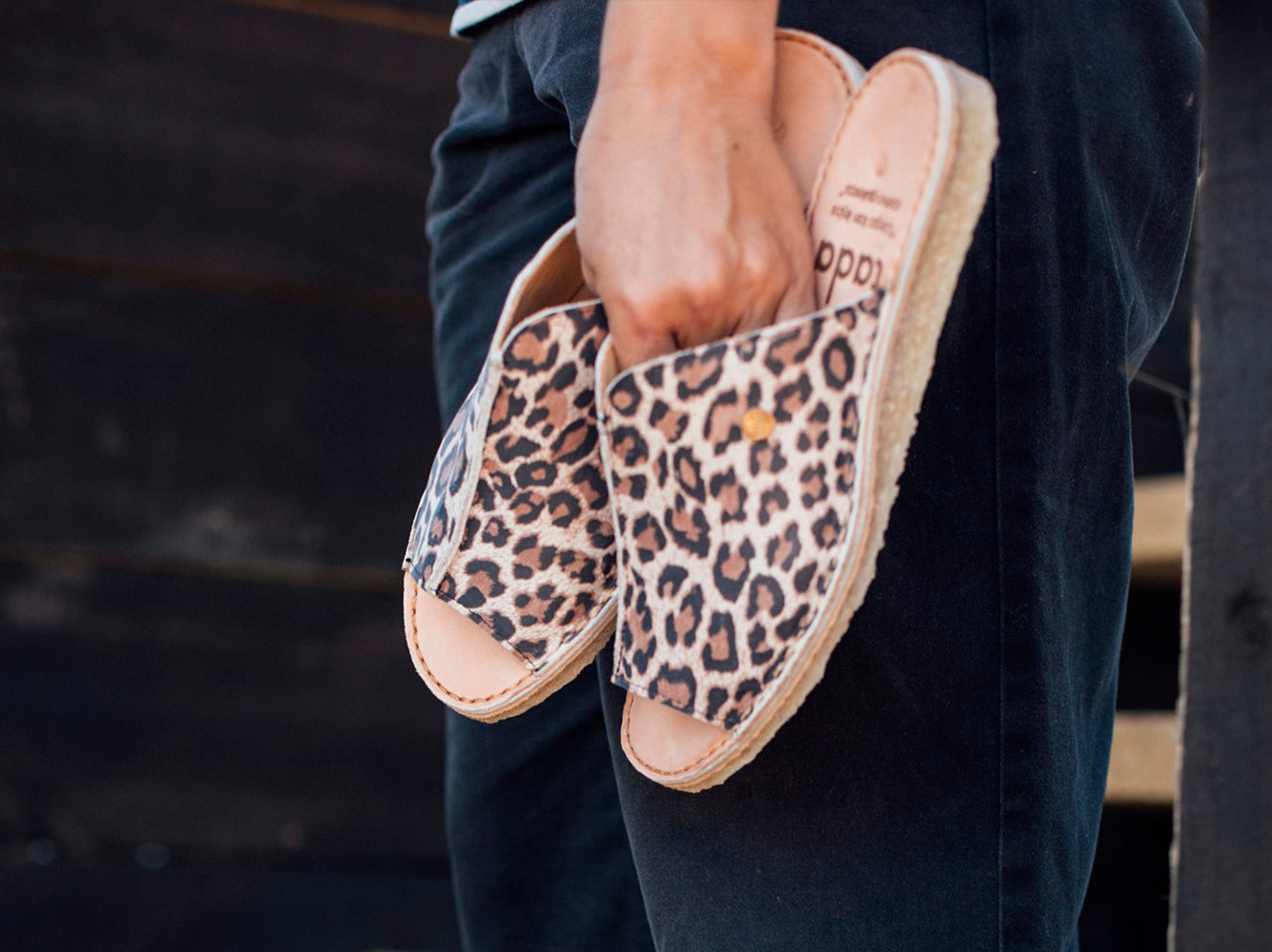 Sandalia Puntilla Print