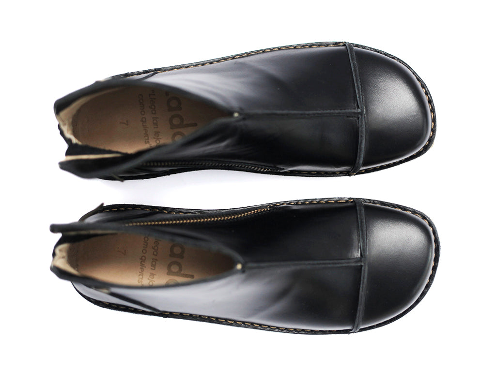 Botín Rhino Mujer Negro Liso